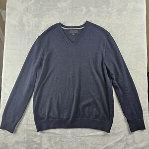 Banana Republic 100% Merino Wool Pullover V-Neck Sweater Mens Size Large